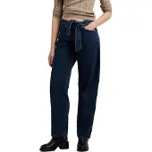 Pepe Jeans for woman. PL2051128 Marine Jeans Bow Balloon Belt (30/32), Casual, Cotton, Denim, Navy