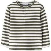 Name It Mini Genser - NmmNiles - Olive Natt - - 6 år (116) - Genser