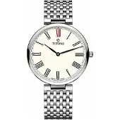 Titoni Tq52718s-608 Quartz 5 Atm 37 Mm Klokke