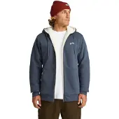 Billabong Arch Sherpa Hettegenser med glidelås blå
