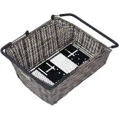 Basil Cento Rattan Look Nx Bakre Kurv 22l