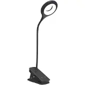 Wozinsky Wireless LED Reading Lamp with Clip + USB-C Cable - Black