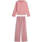 Tommy Hilfiger Uw0uw06600 Langarmet Pyjamas-t-skjorte