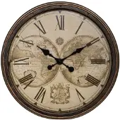 Atmosphera Vintage World Veggklokke