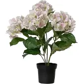 Everlands Hydrangea Light Pink Kunstig Plante