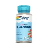 Solaray D-Mannose CranActin C-Vitamin 60 kapsler