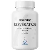Holistic Resveratrol Vegetabilsk 30 kapsler