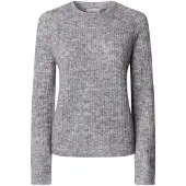 Pepe Jeans for woman. PL7000186 Angela grey sweater (L), Casual, Nylon