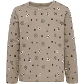 Hummel Genser - HmlMini - AOP - Vintage Khaki - - 4 år (104) - Genser