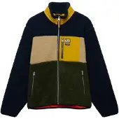 Superdry Colour Block Retro Fleece Genser Med Hel Glidelås