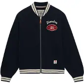 Superdry Country Club Jersey Bomber Genser Med Hel Glidelås
