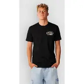 Rip Curl S-Series Vaporcool Peaks T-skjorte svart