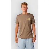 Rip Curl S-Series Vaporcool Peaks T-skjorte brun