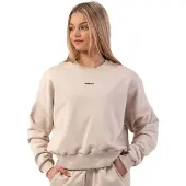 Nebbia Loose Fit Sweatshirt ''Feeling Good'', cream, medium/large