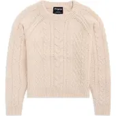 Bergans Lofoten Knitted Ullgenser Dame Creme XL