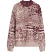 BOSS for man. 50571400 Burgundy Kastet jersey (XXL), Classic, Polyester, Long sleeve