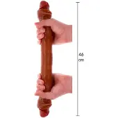 Scala Foreskin DobbelDildo - 46 cm