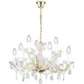 Orion Marie Claire-lysekrone i krystallglass med 9 lyskilder