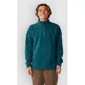 Rip Curl S-Series Polartec Crew Half-Zip Fleecegenser grønn