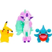 Pokémon Battle Figure 3-pak Pikachu/Gible/Ponyta