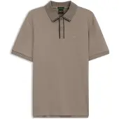 BOSS Cord 10272954 Green Kortermet Poloskjorte