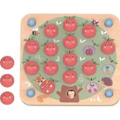 Tooky Toy Tooky Toys Wooden Memory Memo Spill Epler pastell
