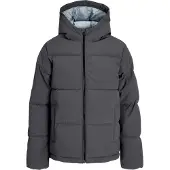 Jack & Jones Polstret Jakke - JjGalaxy - Asfalt - - 12 år (152) - Dunjakke