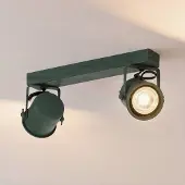Argon Downlight Canico, 2 lyskilder, grønn