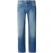 Pepe Jeans for man. PM2084804 Straight Cash Brit Medium Blue Jeans (34/34), Casual, Cotton, Denim