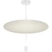 Wever & Ducre LED-hengelampe Shedda Ø 55 cm silkeaktig grå 2700 K