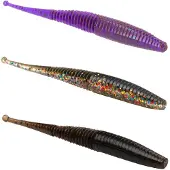 Mikado M-craft Wiggly Worm Mykt Agn 100 Mm