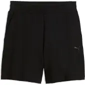 Puma Essentials Elevated High-Rise A-Line Shorts Women, Women, Black, S