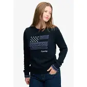 Superdry Statement Cable Flag Knit Genser