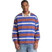 Timberland Striped Rugby Langermet Poloskjorte