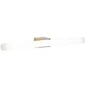 Orion LED-speillampe Visagist, feste av antikkmessing