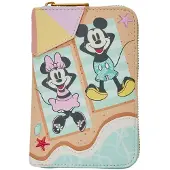 Loungefly Mickey &amp; Minnie Beach Fun Lommebok