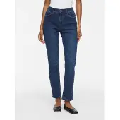 Vila Vialice Middels Høy Midje Straight Fit Jeans