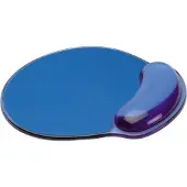 Roline MousePad w/ wrist rest, Silicone, Blå