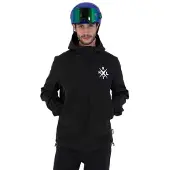 Hurley X Series Shell Fleecejakke svart