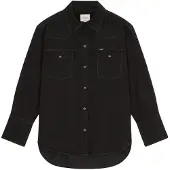 Lee Essential Western Denim Relaxed Fit Skjorte Med Lange Ermer