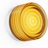 Wever & Ducre LED-vegglampe Hajo hvit/ravfarget, farvetemperatur 2 700 K