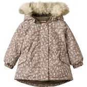 Wheat Vinterjakke - Mathilde - Dry Tre Snow Blomster - - 1 år (80) - Vinterjakke