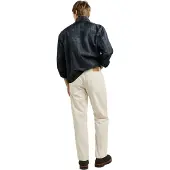 Pepe Jeans for man. PM2100121 Off-White Cash Corduroy Trousers (32), Casual, Cotton