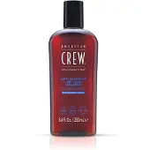 American Crew Anti-flass + tørr hodebunnssjampo - hårsjampo mot flass, 250 ml