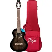 Flight Nighthawk Tenor Electro Ukulele Black Stain