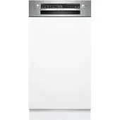 Bosch Serie 2 SPI2HKS42E, Halvveis innebygget, Slimline (45 cm), Svart, Rustfritt stål, Knapper, Berøringskontroll, 1,75 m, 1,65 m