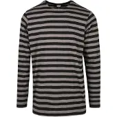 Urban Classics Regular Stripe Langarmet T-skjorte