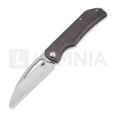 Bestech Taipan - Hand Rubbed Satin - Titanium foldekniv, lila
