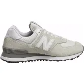 New Balance for woman. WL574V3 Leather Sneakers 574 Core beige (37.5), Flat, Laces, Casual