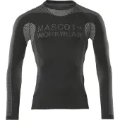 Mascot 50563-936-09, Skjorte, Mann, Sort, M, Elastan, Polyamid, Polyester, 170 g/m²